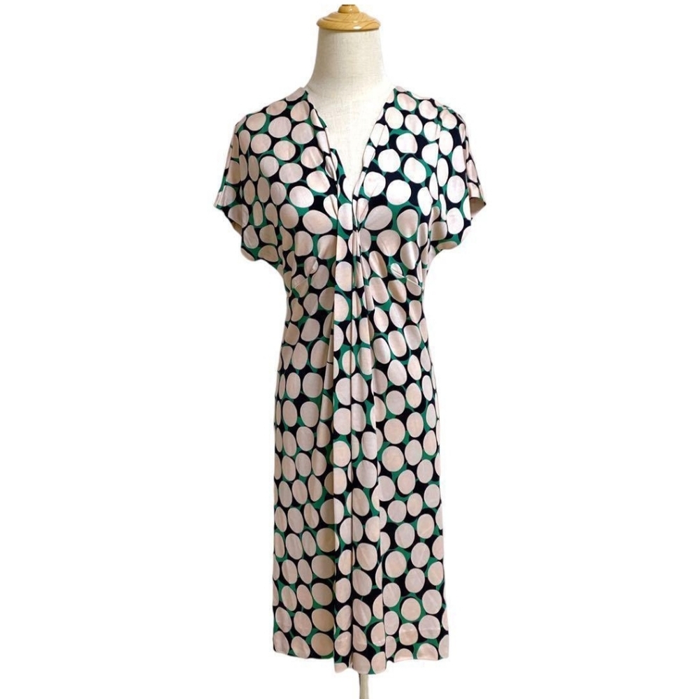 DVF cap sleeve dress EUC